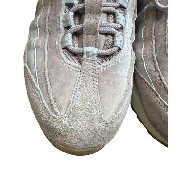 Nike Air Max 95 LX Womens Size 10 White Pink Athletic Running Shoes Sneakers - Picture 8 of 10